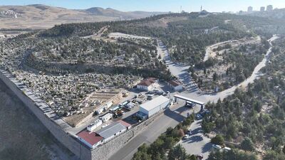 Ankara'nın tüm mezarlıkları yenilendi