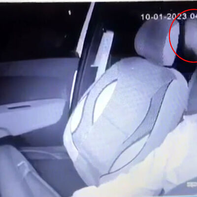 O an kamerada! Taksiciye feci saldırı!