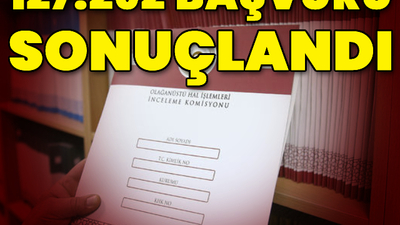 OHAL Komisyonu çalışmalarını tamamladı