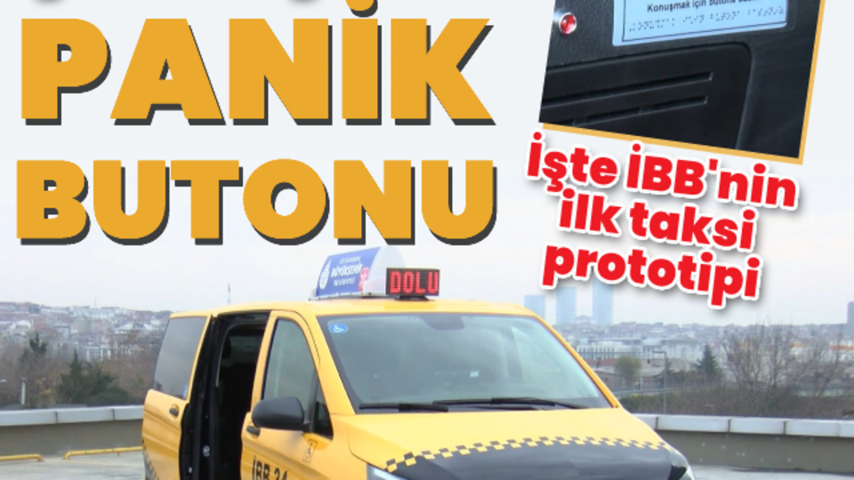 İBB ilk taksi prototipinin tanıtımını yaptı