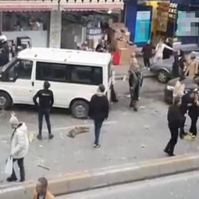 İstanbul'da tekstil atölyesinde patlama!