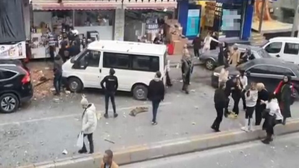 İstanbul'da tekstil atölyesinde patlama!