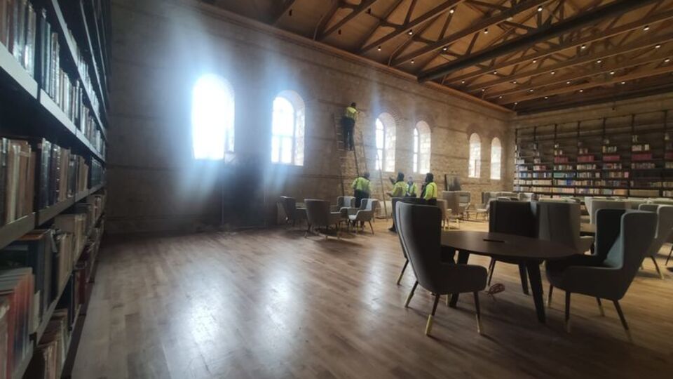 Rami Kışlası, kütüphane oldu! Bugün açılıyor