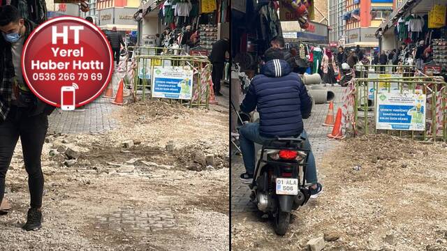 Adana'nın Mısır Çarşısı esnafından "kazı" eleştirisi!