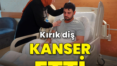 Kırık diş yüzünden dil kanseri oldu!
