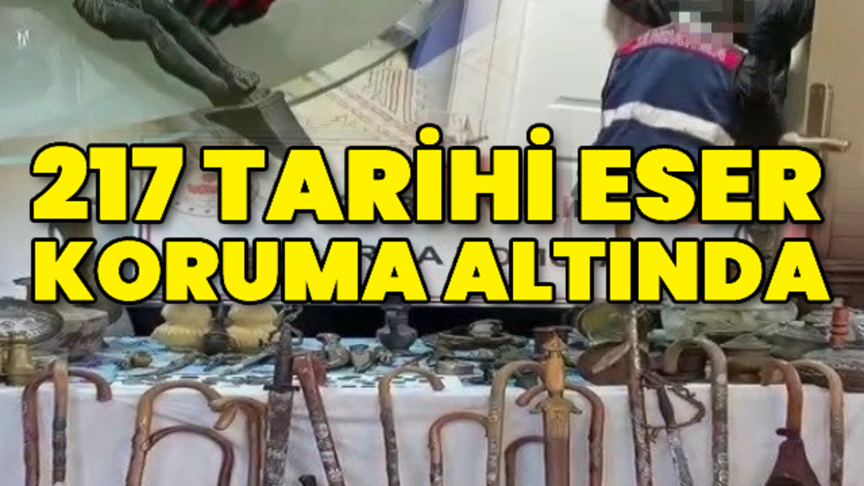 217 tarihi eser koruma altında