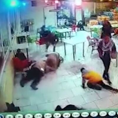 4 kişi yaralanmıştı! Görüntüler ortaya çıktı! Hastanede yaylım ateşi!