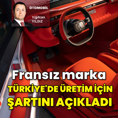 Fransız markadan Türkiye'de üretim sinyali