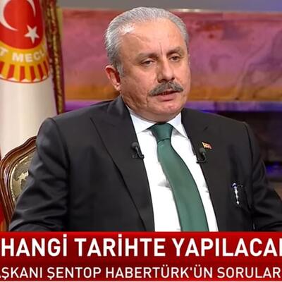Şentop'tan Habertürk'e açıklamalar
