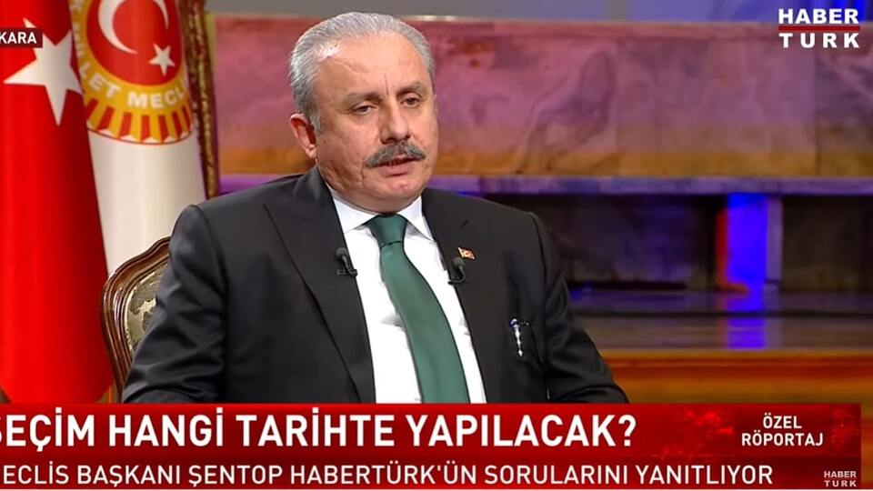 Şentop'tan Habertürk'e açıklamalar