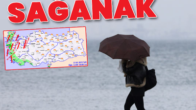 Lodos ve sağanak yağış uyarısı