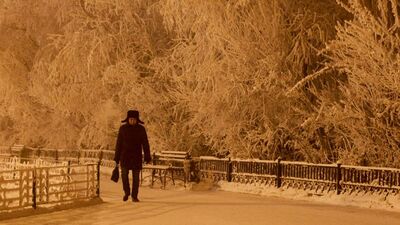 Dünyanın en soğuk yerinde termometreler -50'yi gösterdi