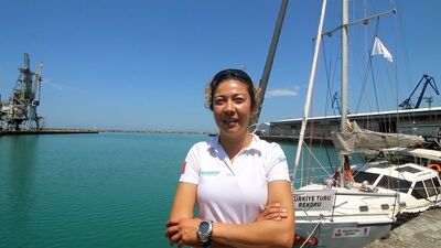 Tek başına Atlantik'i geçti... Bir ilki başardı!