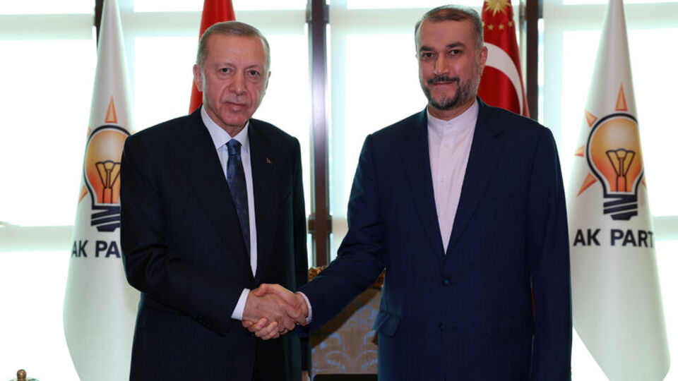 Cumhurbaşkanı Erdoğan, İran Dışişleri Bakanı'nı kabul etti