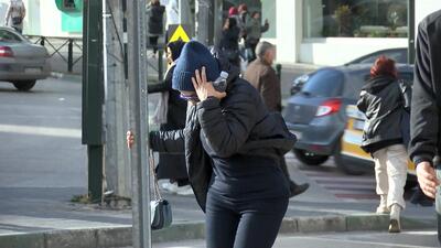 Fırtına, Bursa'yı esir aldı! Yürümekte bile zorlandılar