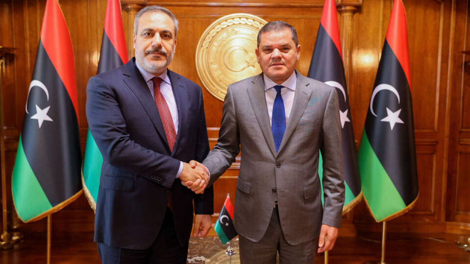 MİT Başkanı Fidan, Libya Başbakanı Dibeybe ile görüştü