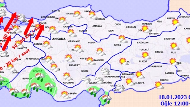 Dikkat lodos! Marmara ve Ege'de etkili olacak... Sıcaklıklar artıyor