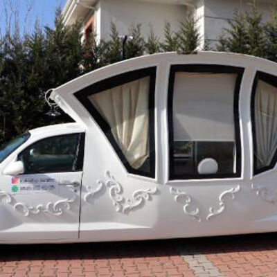 'Külkedisi arabası' Kayseri'de...