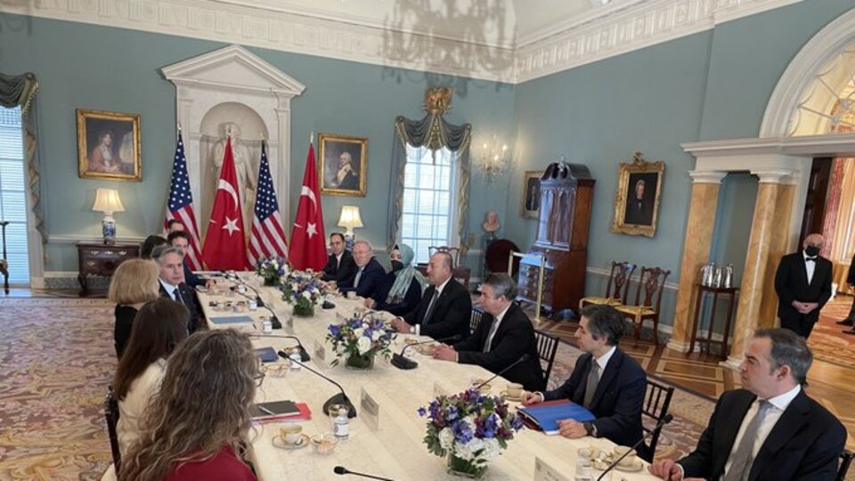 Çavuşoğlu ve Blinken ABD'de görüştü