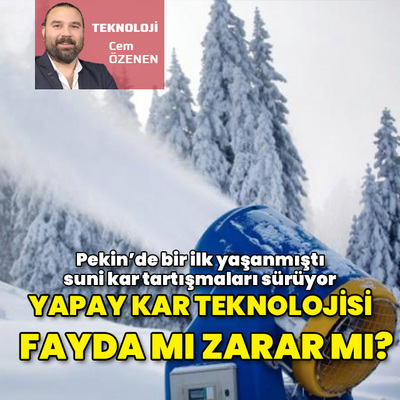 Suni kar; fayda mı zarar mı?