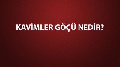 Kavimler Göçü tarihi, nedenleri