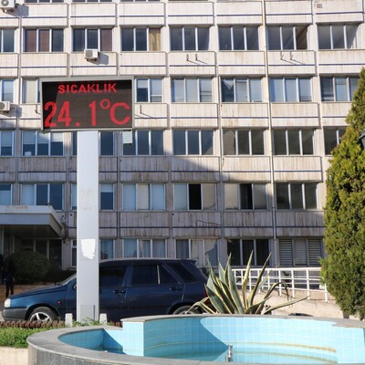 Bugün ölçüldü! O ilde sıcaklık 24 dereceye çıktı