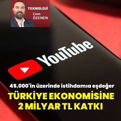 YouTube Türkiye'nin sihirli rakamı"45"