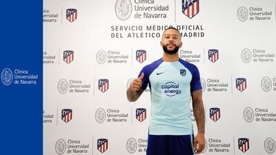 Memphis Depay, Atletico Madrid'de!