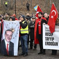 İsveç'te Cumhurbaşkanı Erdoğan'a destek