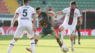 Alanyaspor ve Karagümrük puanları paylaştı!