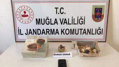 Kuru pasta içinde uyuşturucu ele geçirildi