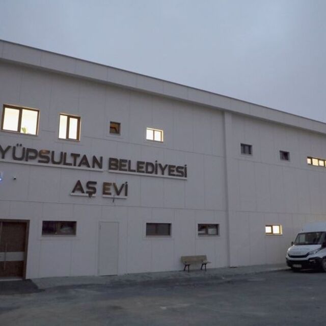 Eyüpsultan Belediyesi Aşevi yeni binasında