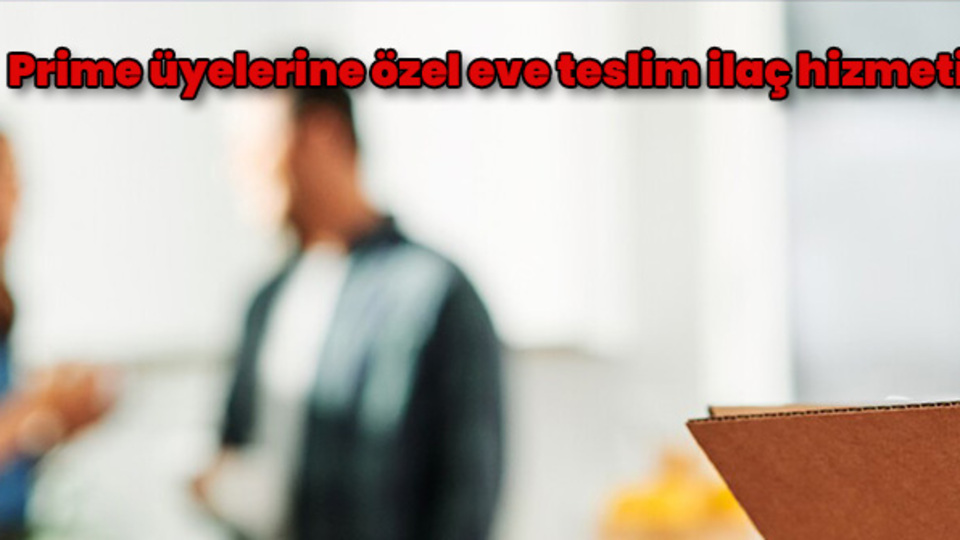 Amazon'dan evlere servis ilaç hizmeti!