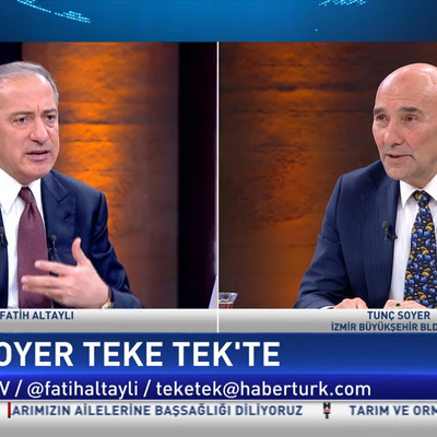 Tunç Soyer'den Habertürk'e açıklamalar
