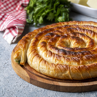 Börek kaç derecede pişer?