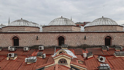 Kapalıçarşı'nın çatısı da gezilebiliyor