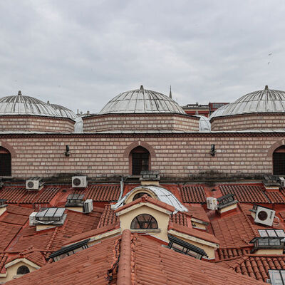 Kapalıçarşı'nın çatısı da gezilebiliyor