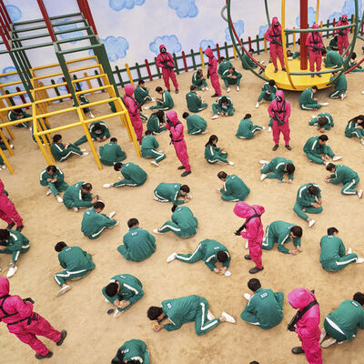 Gerçek Squid Game yarışması: Ortam savaş alanı gibi!