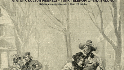 'La Bohème' Atatürk Kültür Merkezi'nde