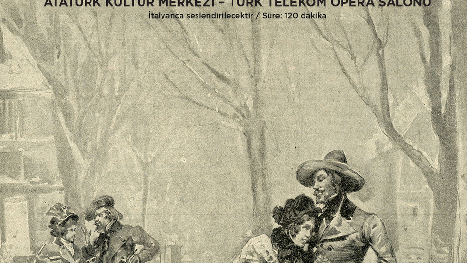 'La Bohème' Atatürk Kültür Merkezi'nde