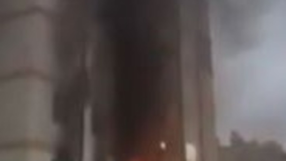 Evi yaktığı iddia edilen kiracı gözaltında