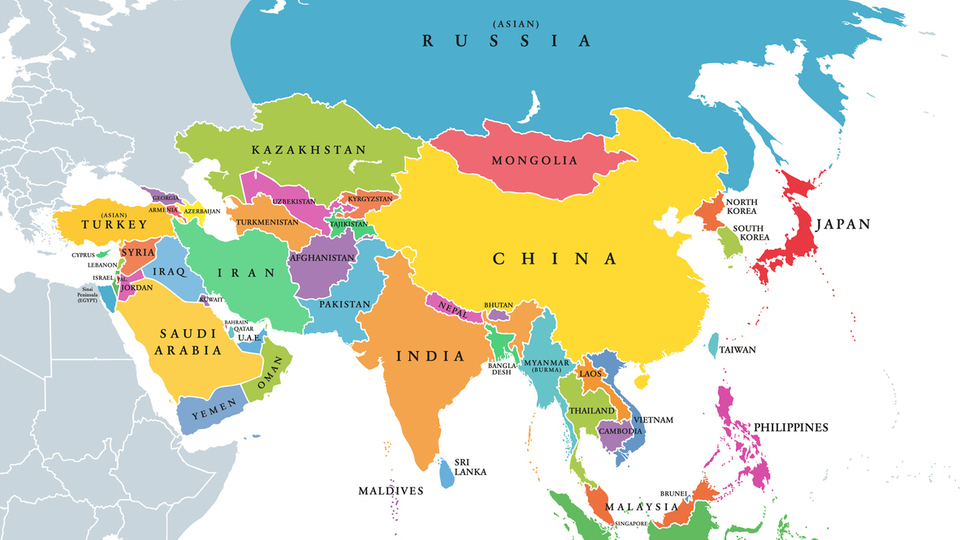 Asya'da toplam kaç ülke var?