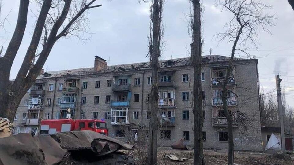 Rusya, Donetsk'i vurdu