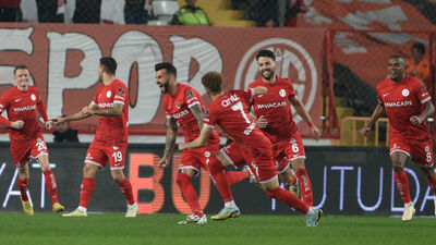 Antalyaspor galibiyet hasretine son verdi!