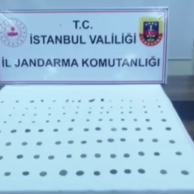 Jandarmadan tarihi eser operasyonu: Bizans, Roma ve Osmanlı dönemine ait olduğu değerlendirilen 108 adet tarihi eser ele geçirildi