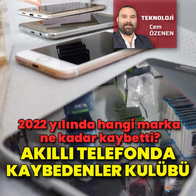 Akıllı telefonda 'kaybedenler kulübü'