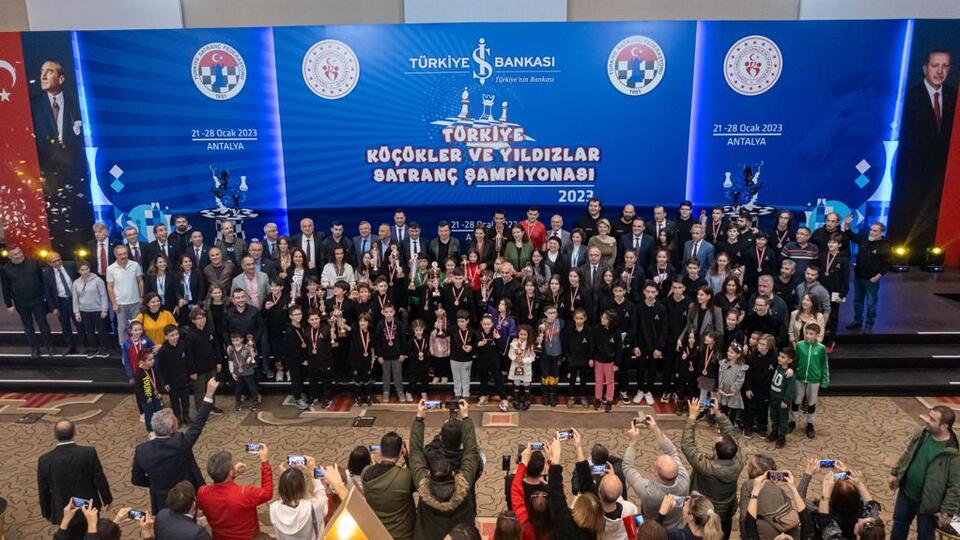 2023 Türkiye Küçükler ve Yıldızlar Satranç Şampiyonaları sona erdi