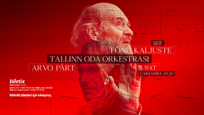 Şef Tõnu Kaljuste İş Sanat'ta