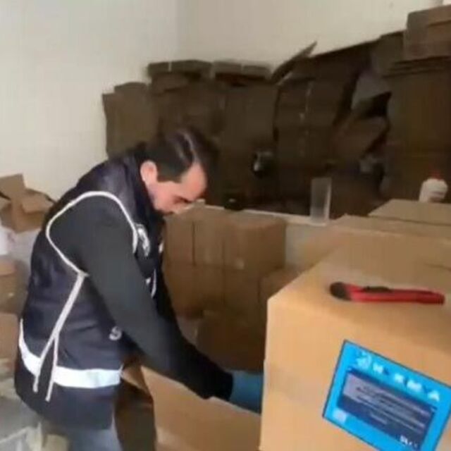 El dezenfektanları sahte etil alkol çıktı
