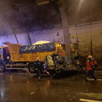 Bolu Dağı Tüneli'nde zincirleme kaza! Ölü ve yaralılar var